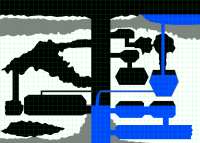 Separating indestructable terrain.